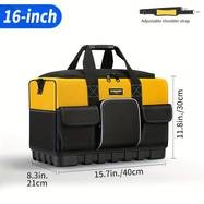 WINHUNT Heavy-Duty Tool Kit 16-Pocket Portable Toolbox Organizer with Soft-Handle Carry Bag