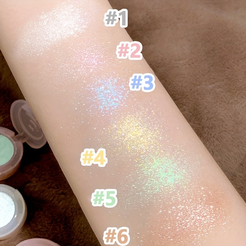 Xixi Long-Lasting Radiant Highlighter & Shimmer Eyeshadow Palette