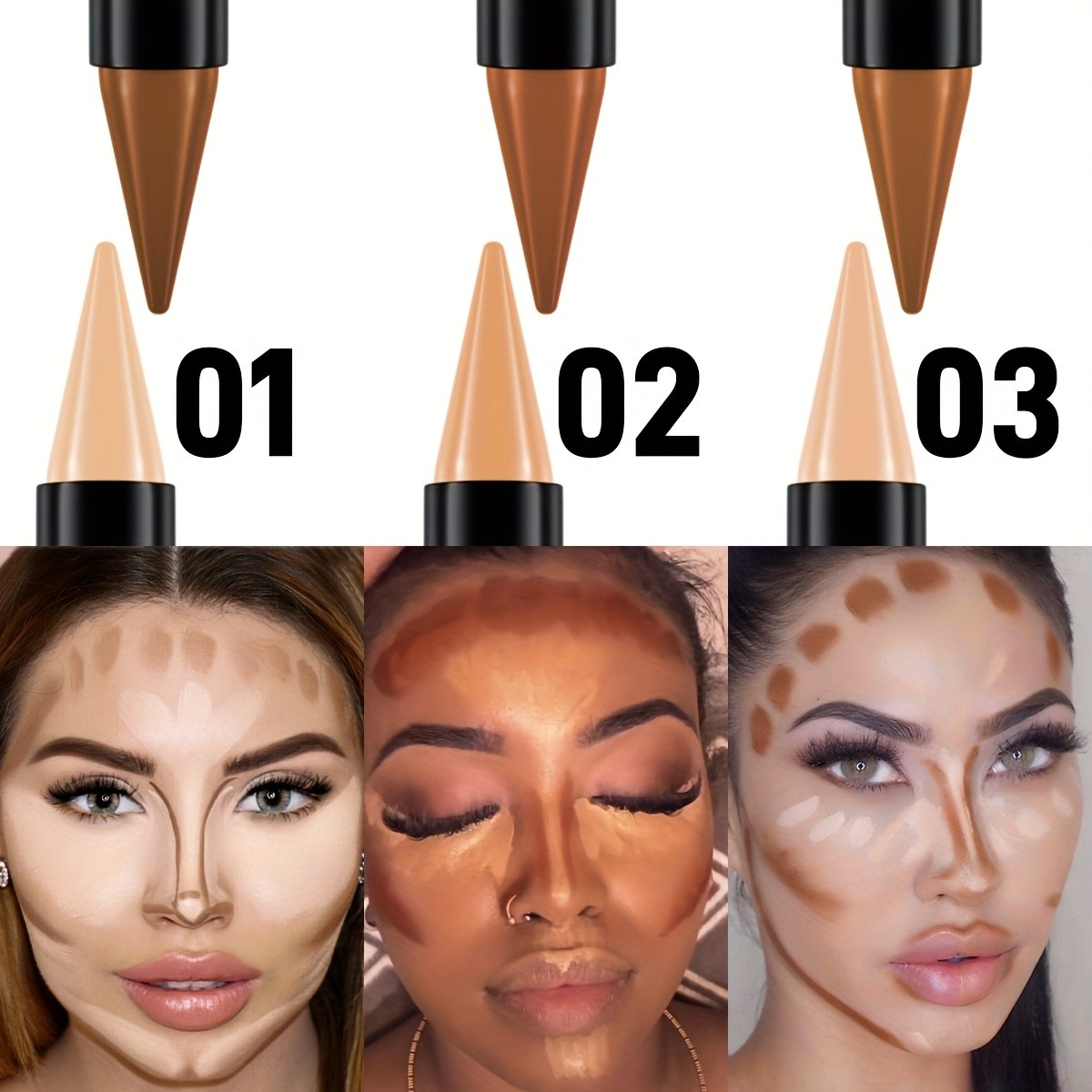 KAFURUX 5D Face Contour Stick