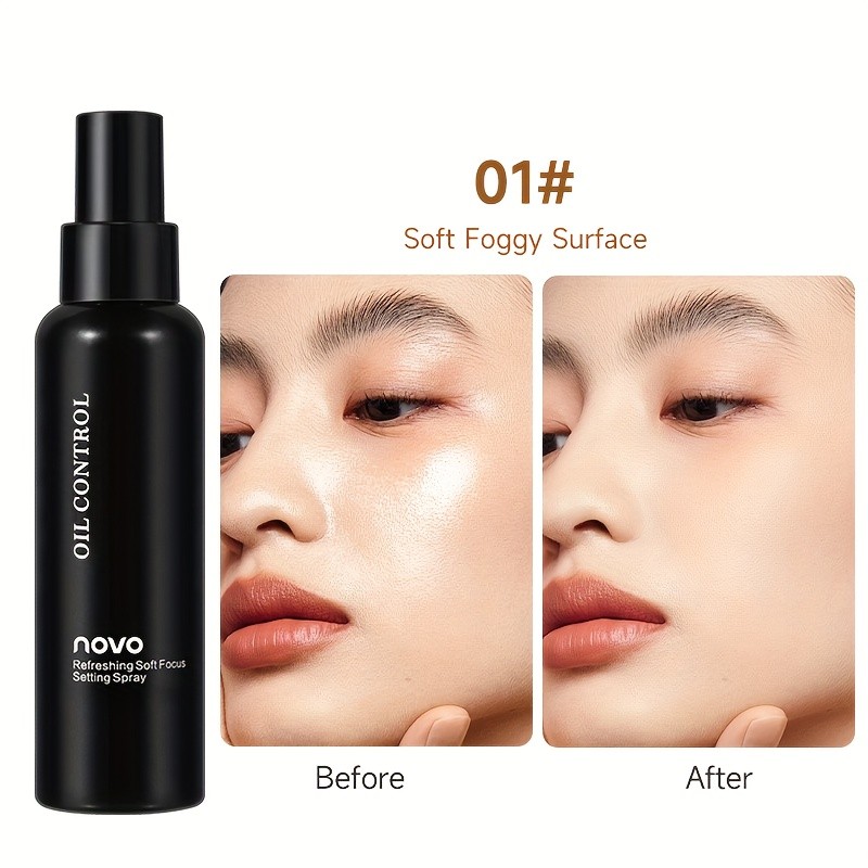 Novo Long-Lasting Makeup Setting Spray with Hyaluronic Acid