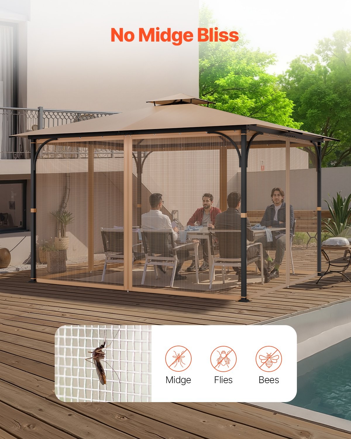 Gazebo Netting Replacement