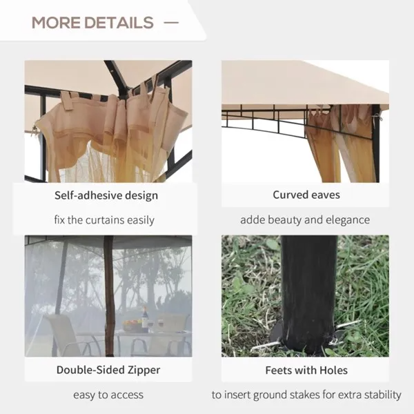 Outdoor Patio Gazebo Canopy Tent