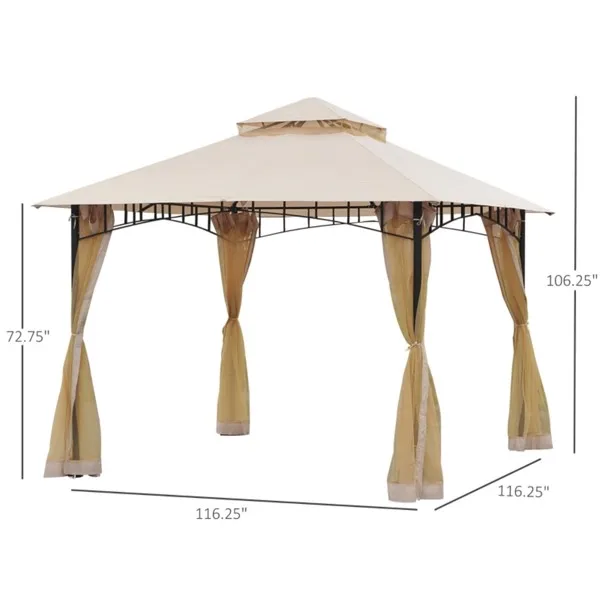 Outdoor Patio Gazebo Canopy Tent