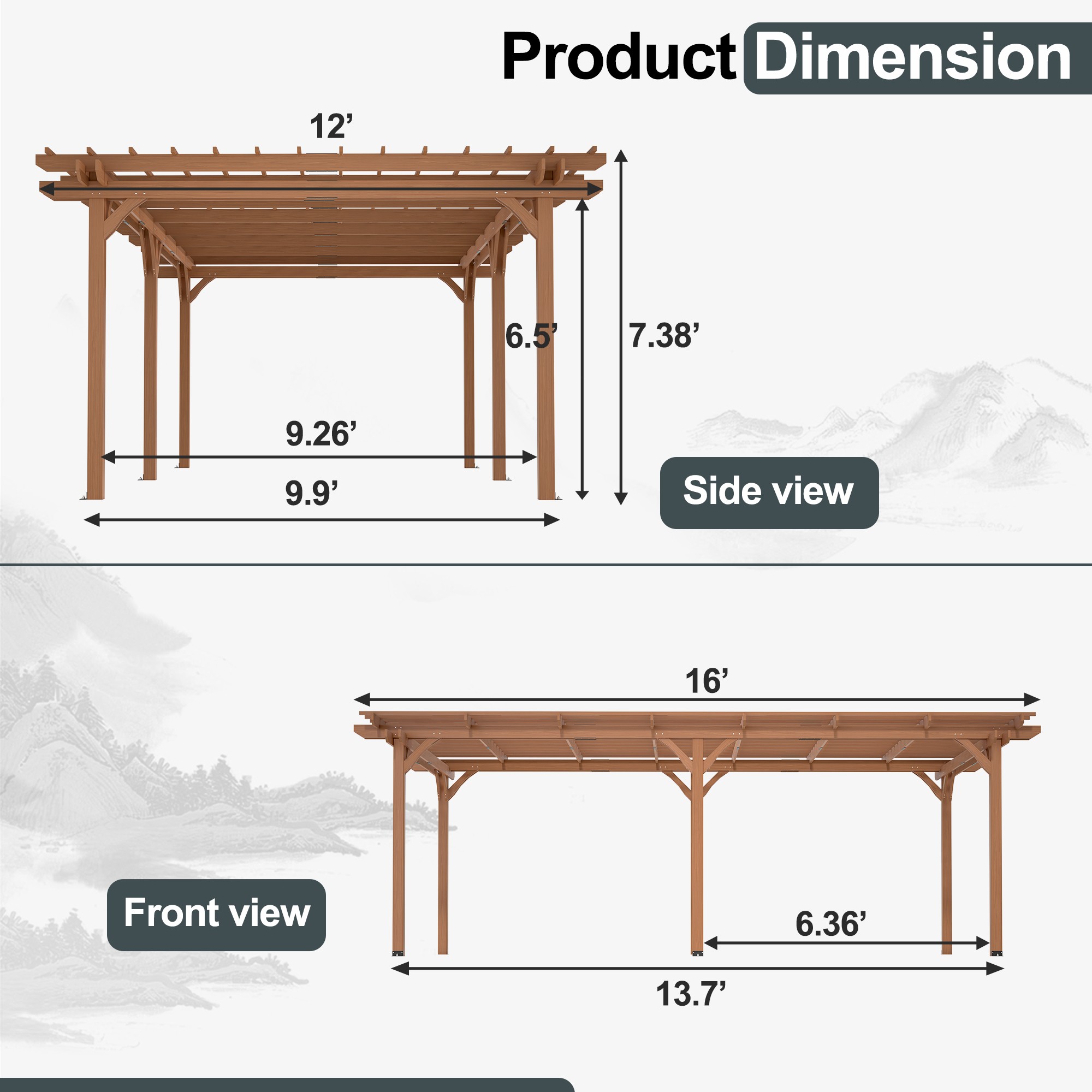 Wood Gazebo