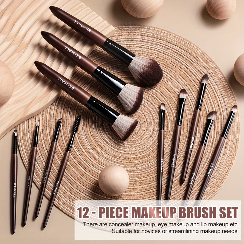BS-MALL 12pcs Professional Makeup Brush Set