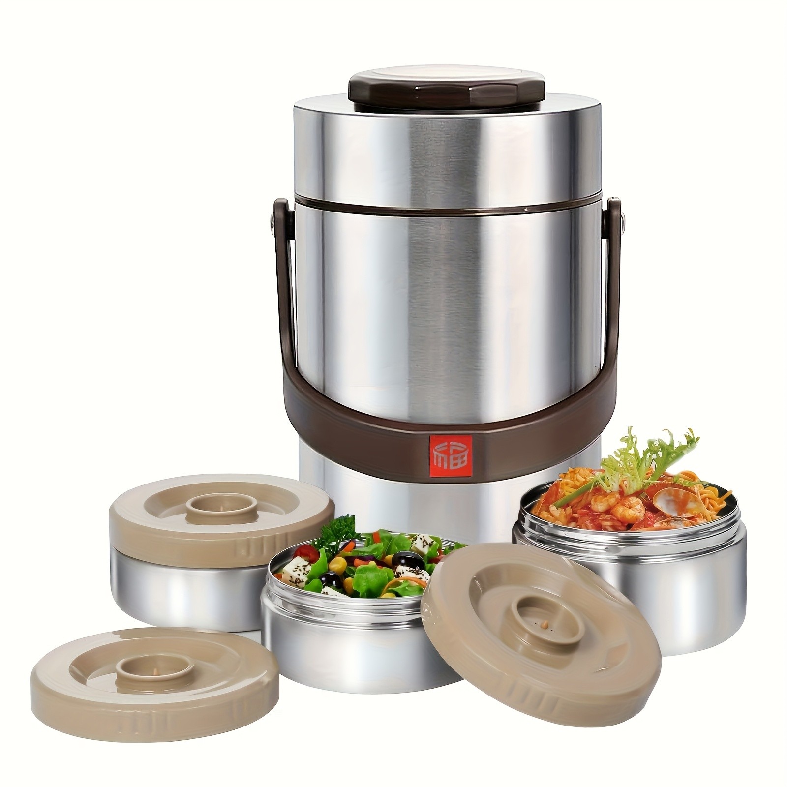 YUHUPHYLLIC Stainless Steel Insulated Food Container