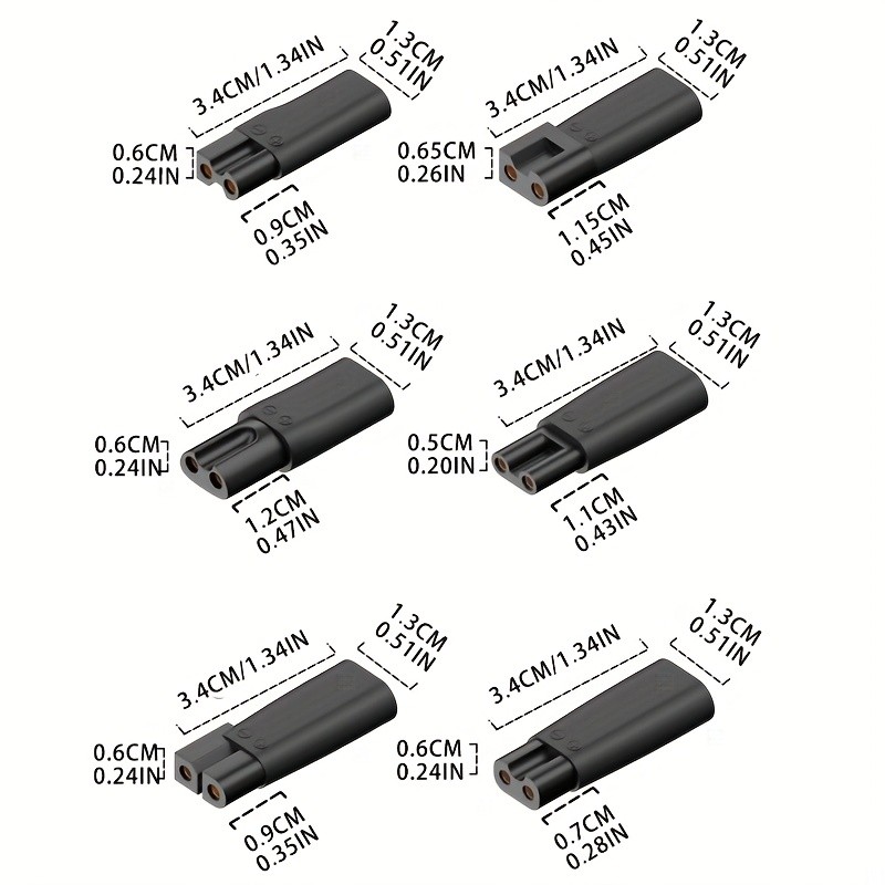 COP ROSE Rose Golden 1set 5V Type-C Shaver Charger Adapter