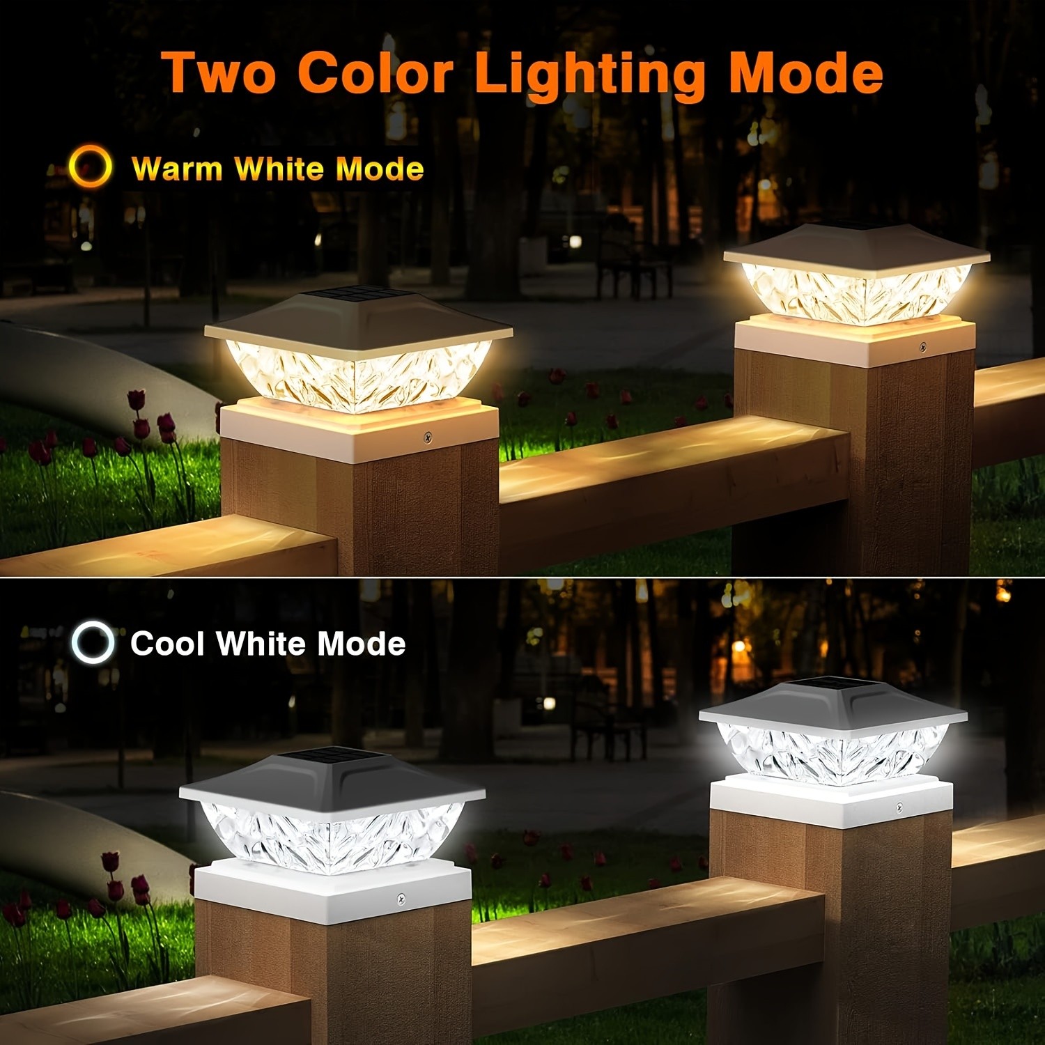 WENMILY Solar Column Lamp