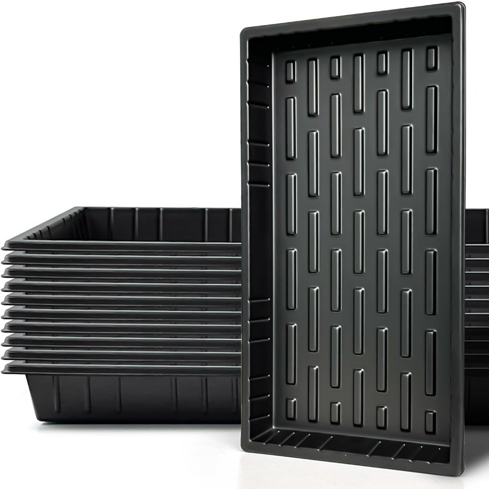 GMMLAIJH 10pcs Heavy Duty Seed Starter Trays