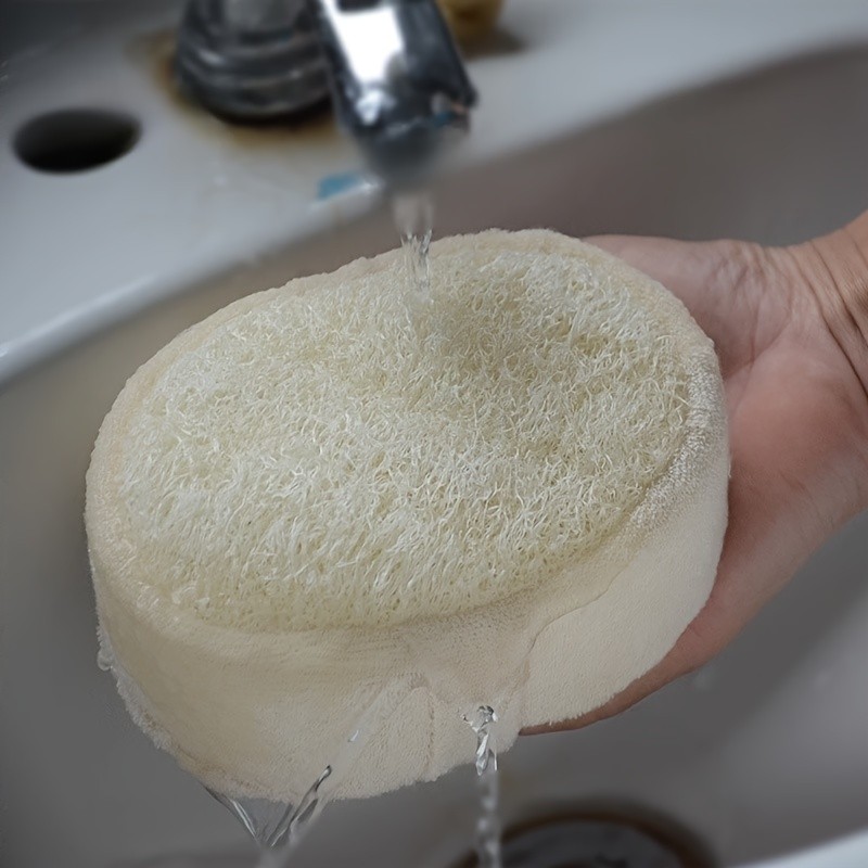 Sunlum 1/2 Hypoallergenic Natural Gourd Bath Sponge
