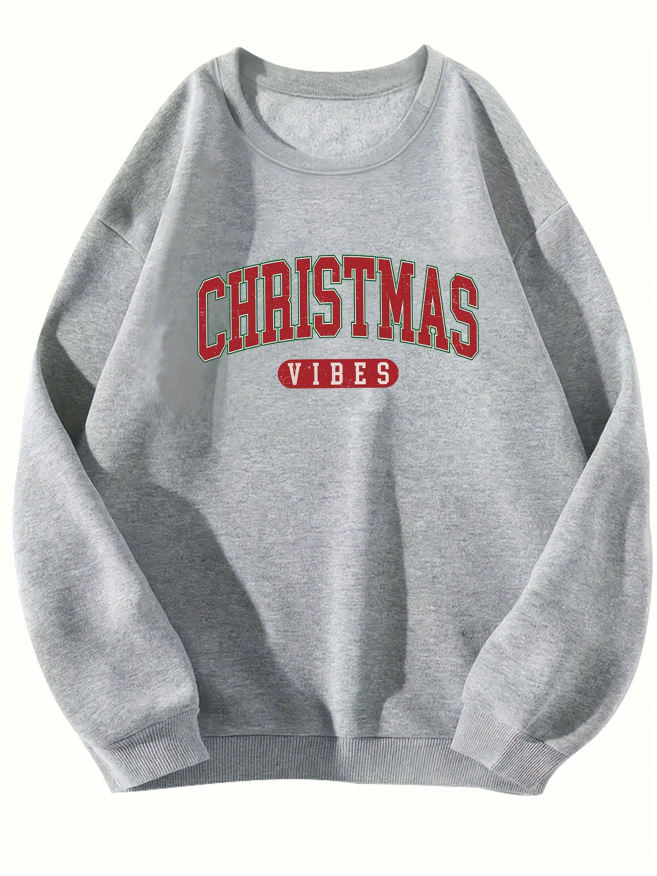Womens Casual Crew Neck Sweatshirt