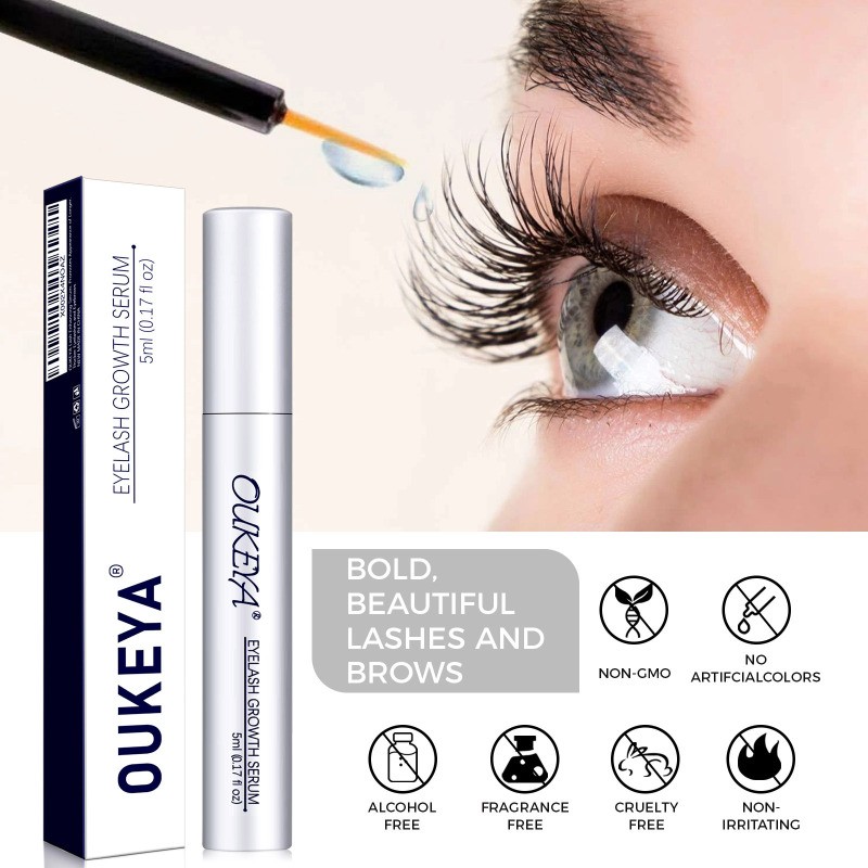 Oukeya Eyelash Nutrient Solution Eyelash Care Solution Gentle Repair