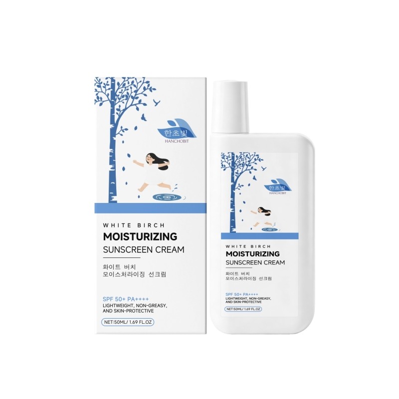 Hanchobit White Birch Moisturizing Sunscreen Cream