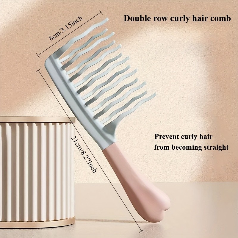 THCBME Double-Toothed Hair Comb Set