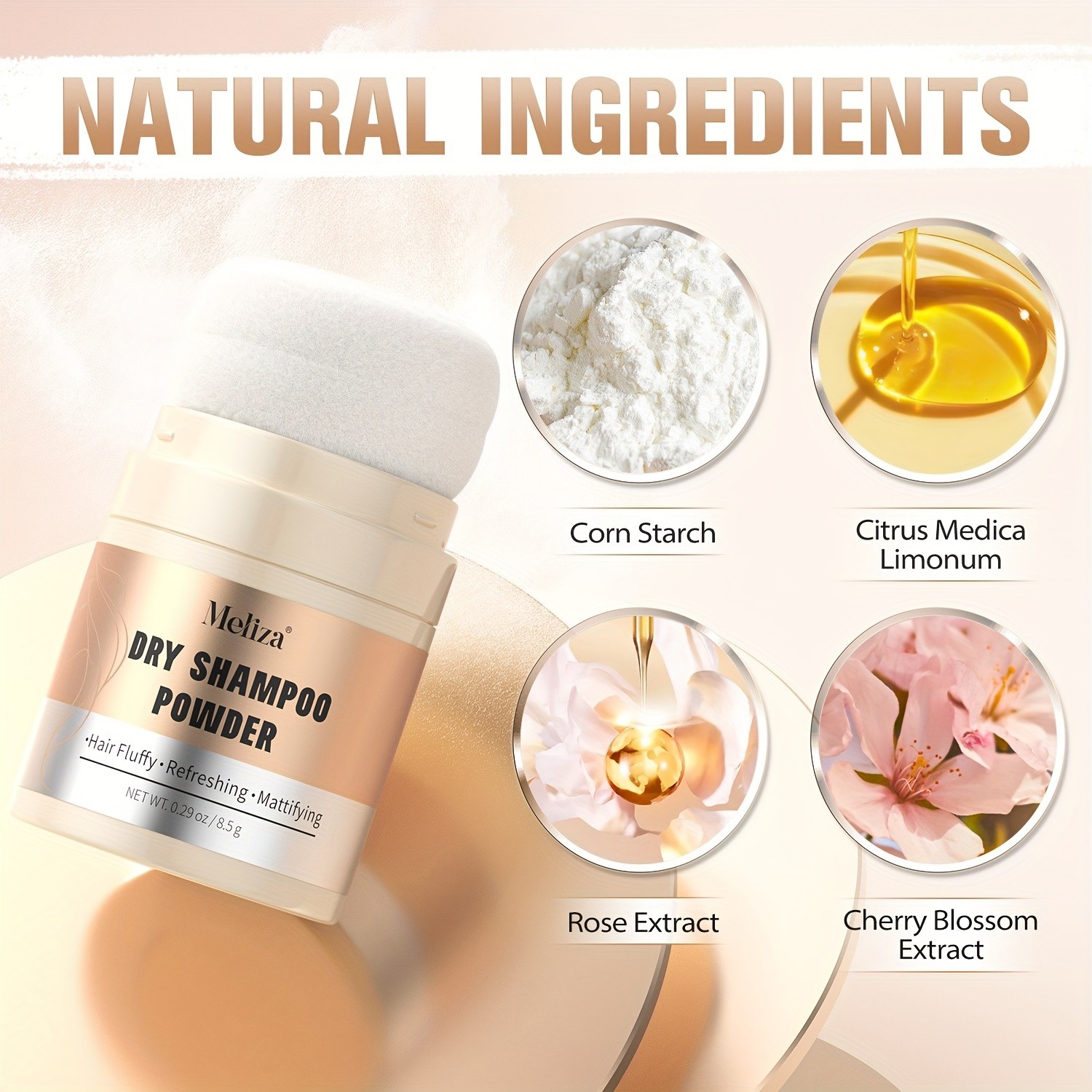 MELIZA Dry Shampoo Powder