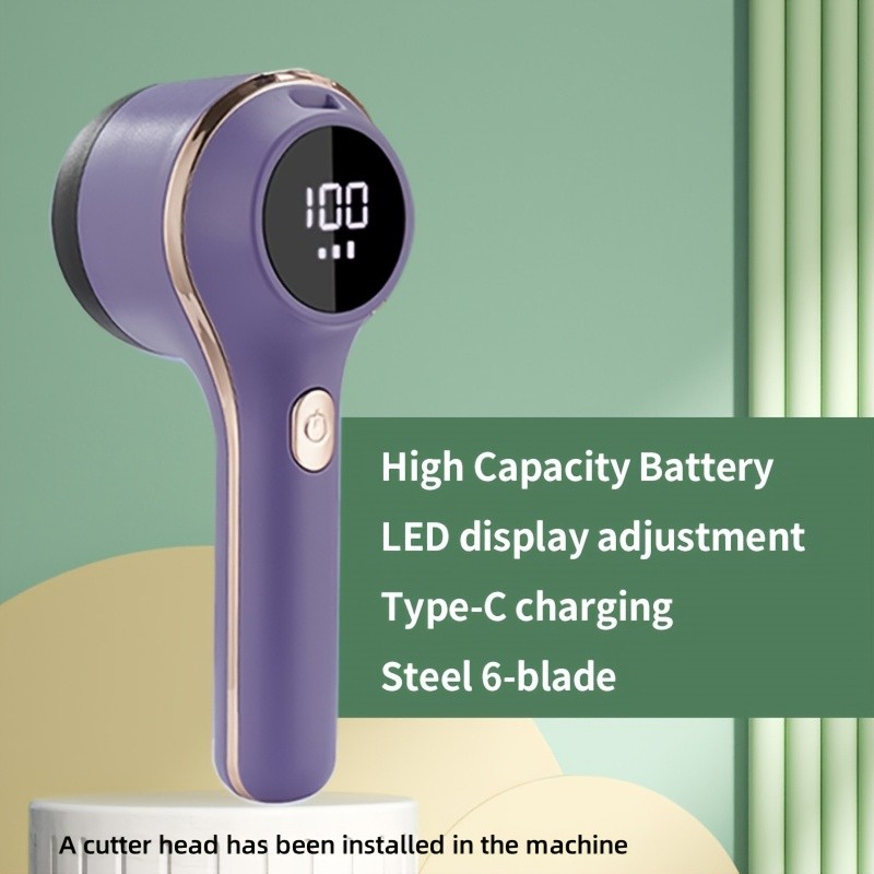 ABUD Electric Fabric Shaver with 3