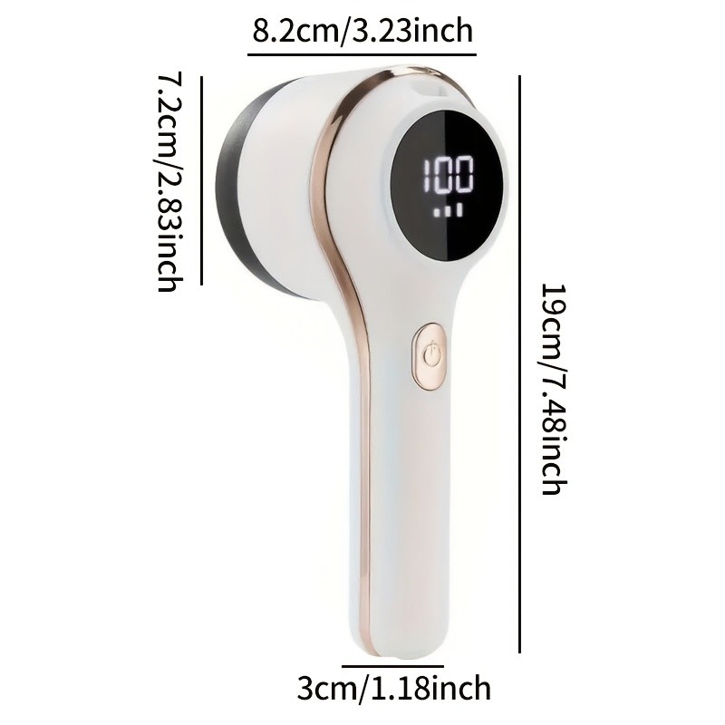 ABUD Electric Fabric Shaver with 3