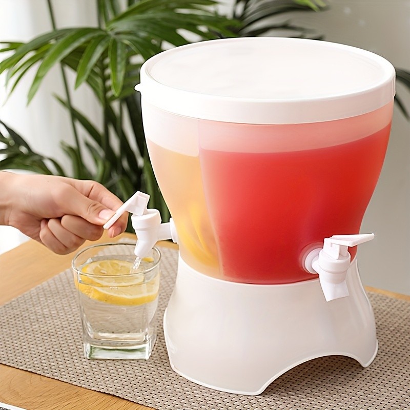 3-in-1 Large Capacity Cold Water Bottle with 3 Faucets