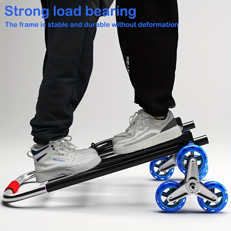 Heavy Duty Folding Hand Truck with Stair Climbing Mechanism