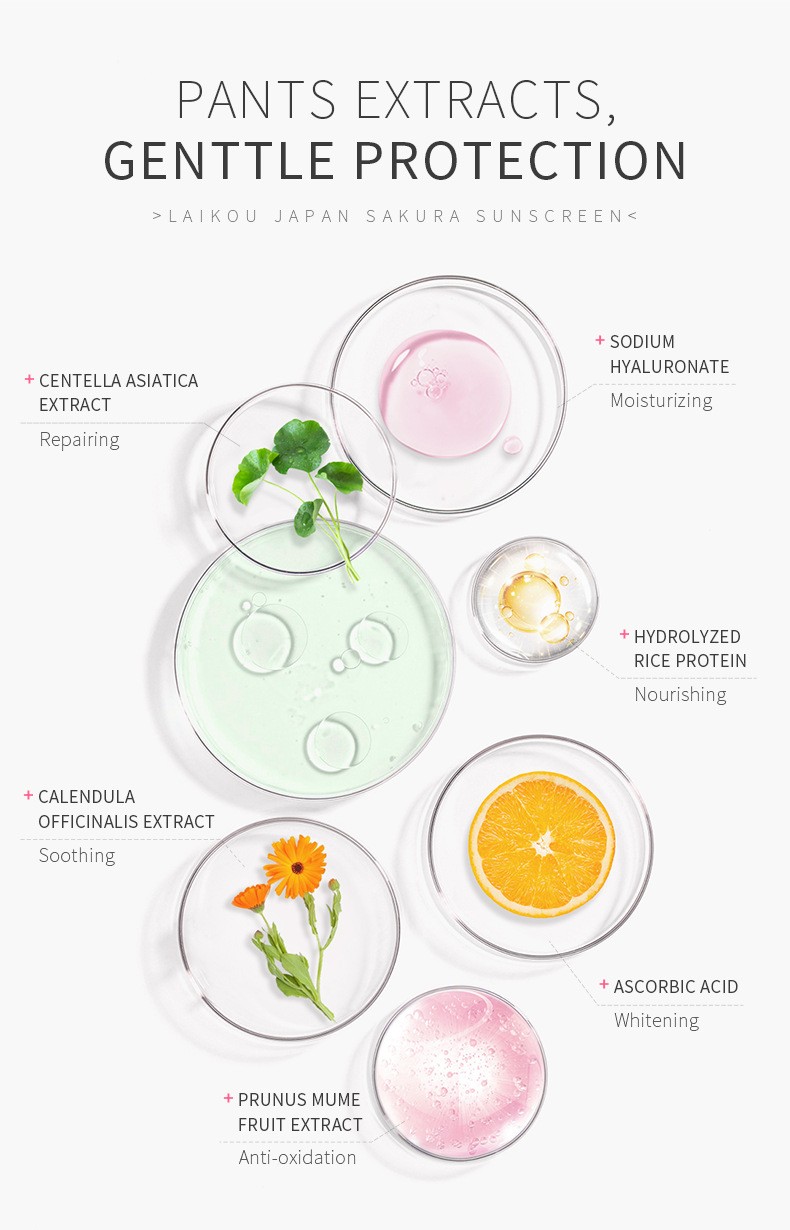 Laikou Japan Sakura Sunscreen Ultimate Protection with SPF 50+