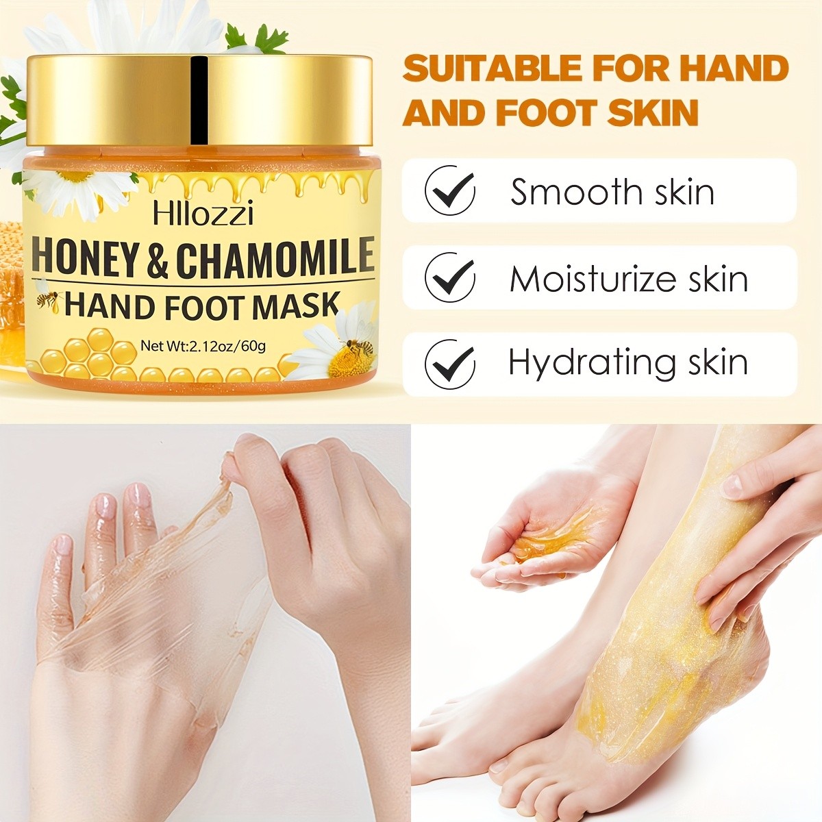 Honey and Chamomile Hand Mask
