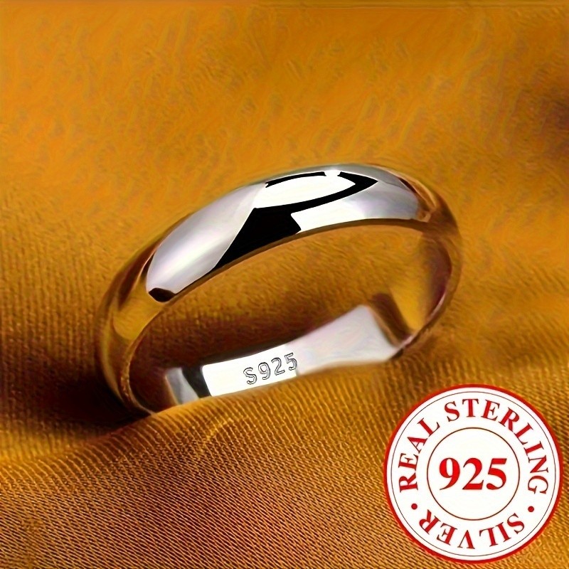 RYYM Women's Fashion Wide Band Ring
