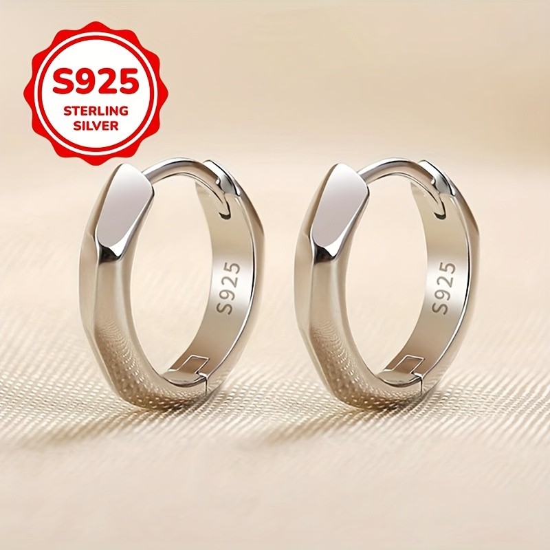 RYYM Stylish Circular Earrings for Women and Men