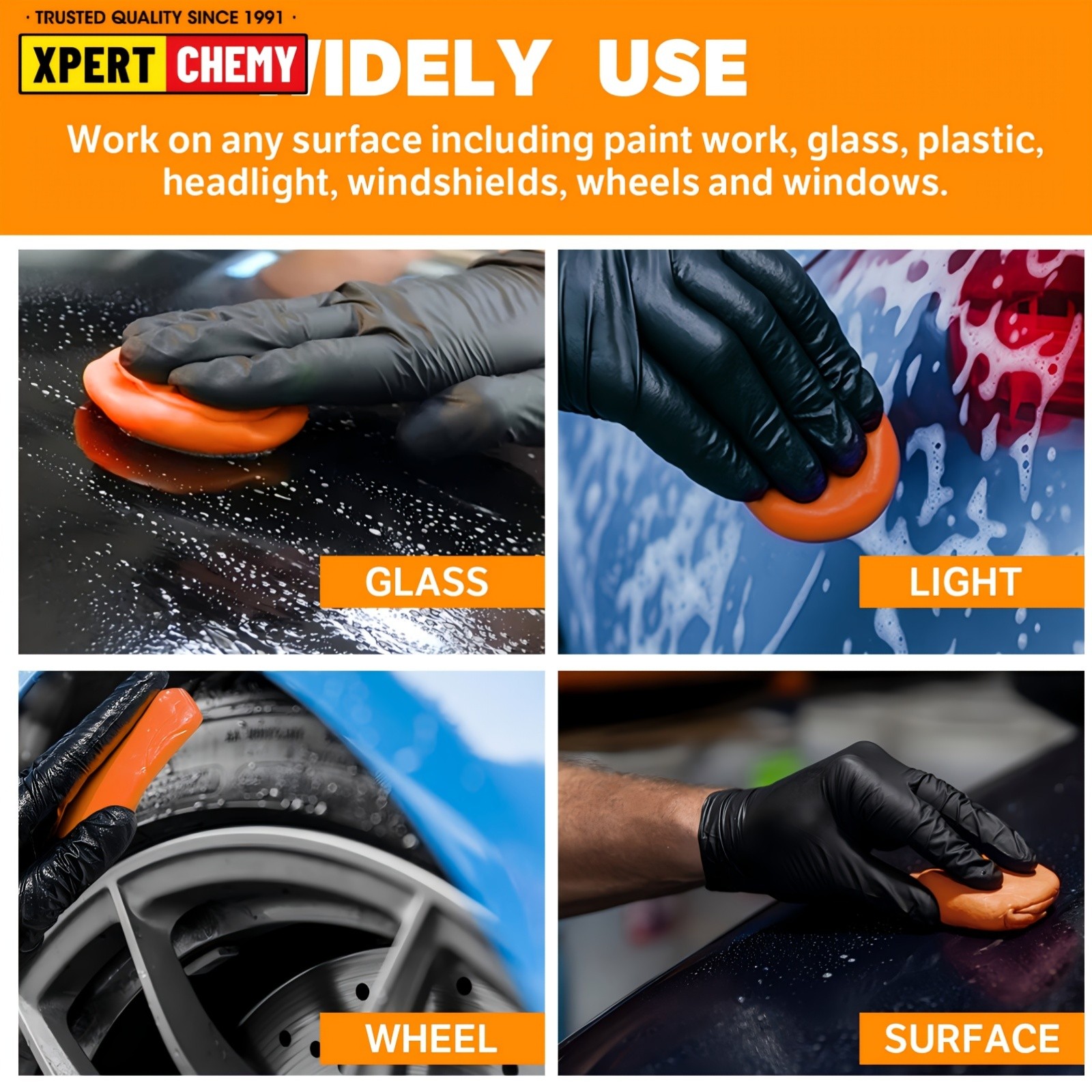 XPERTCHEMY 4x100g Car Clay Bars