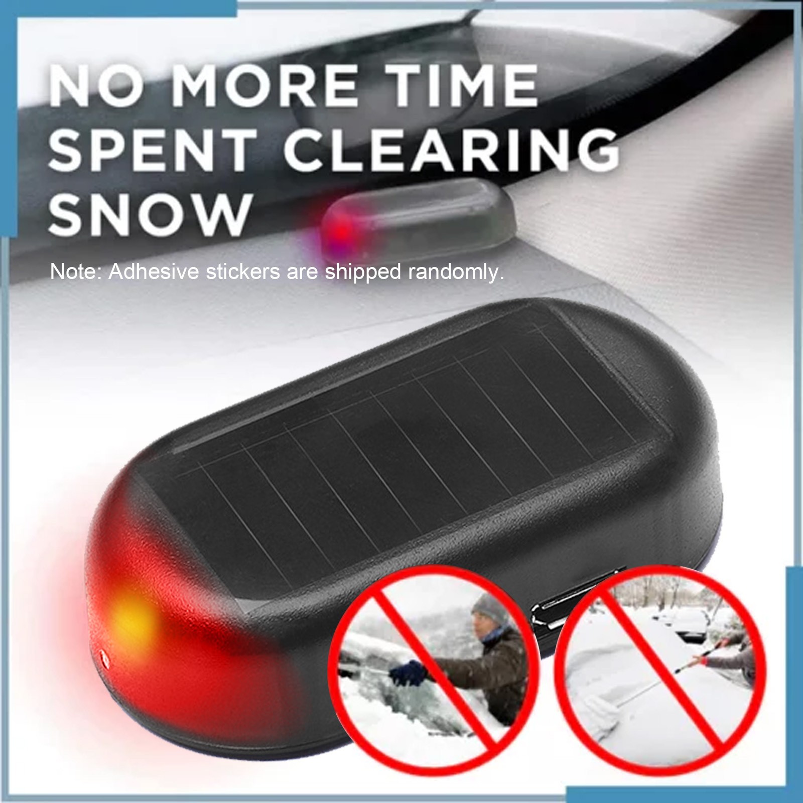 Interference Anti-freezing Instrument Car Window Glass Anti-snow Cover
