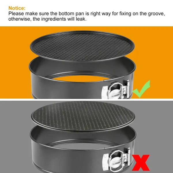 Stainless Steel Cake Pan