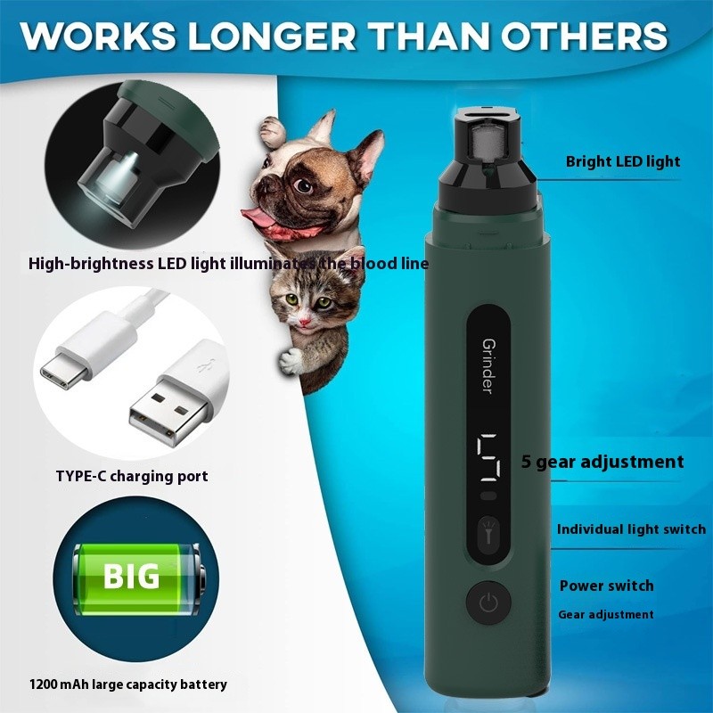 Dog Nail Grinder Electric