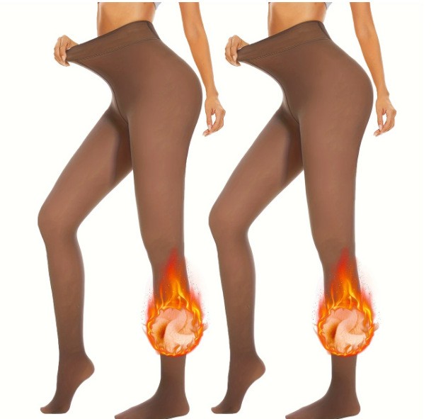 Translucent Fleece Lined Tights