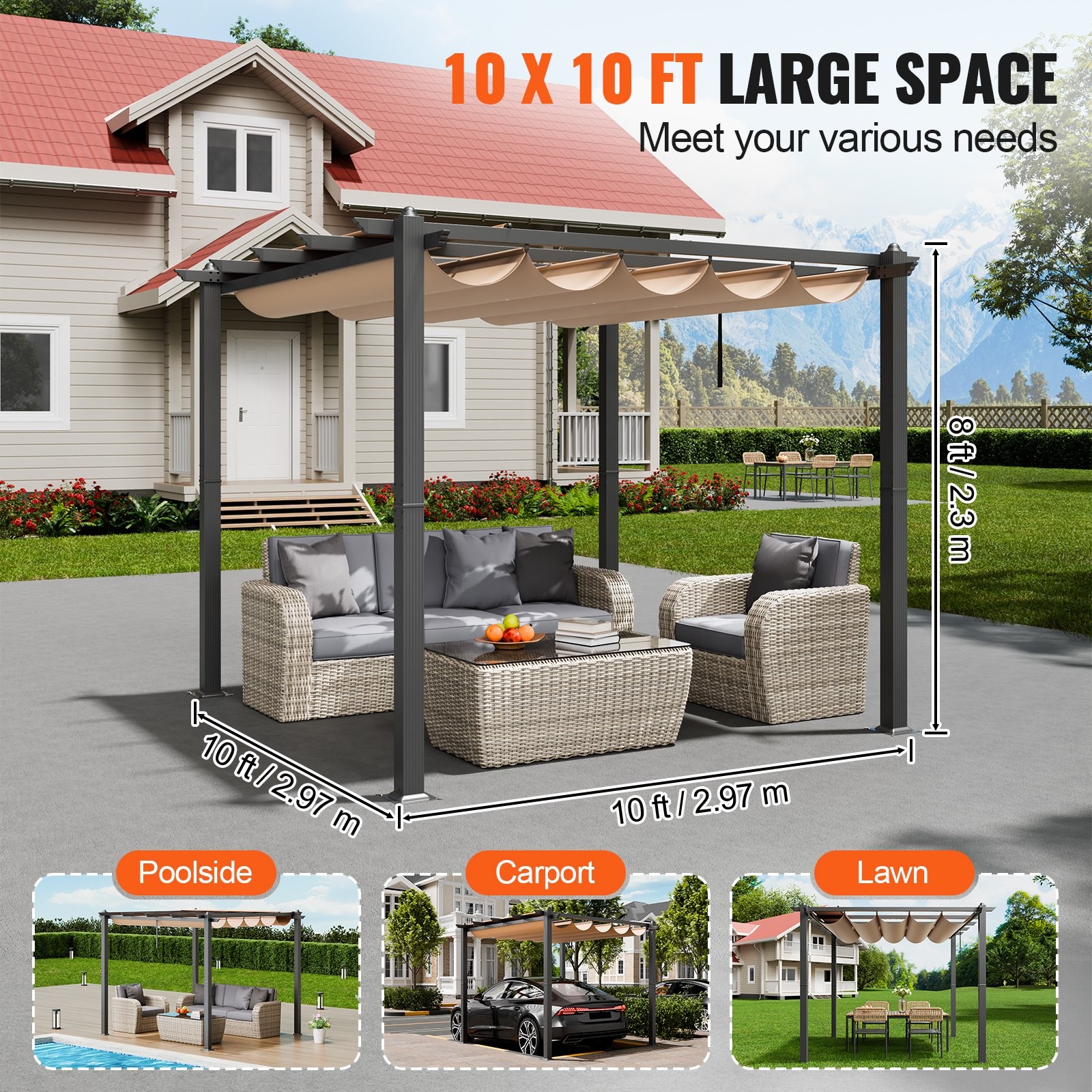 Retractable Sun Shade