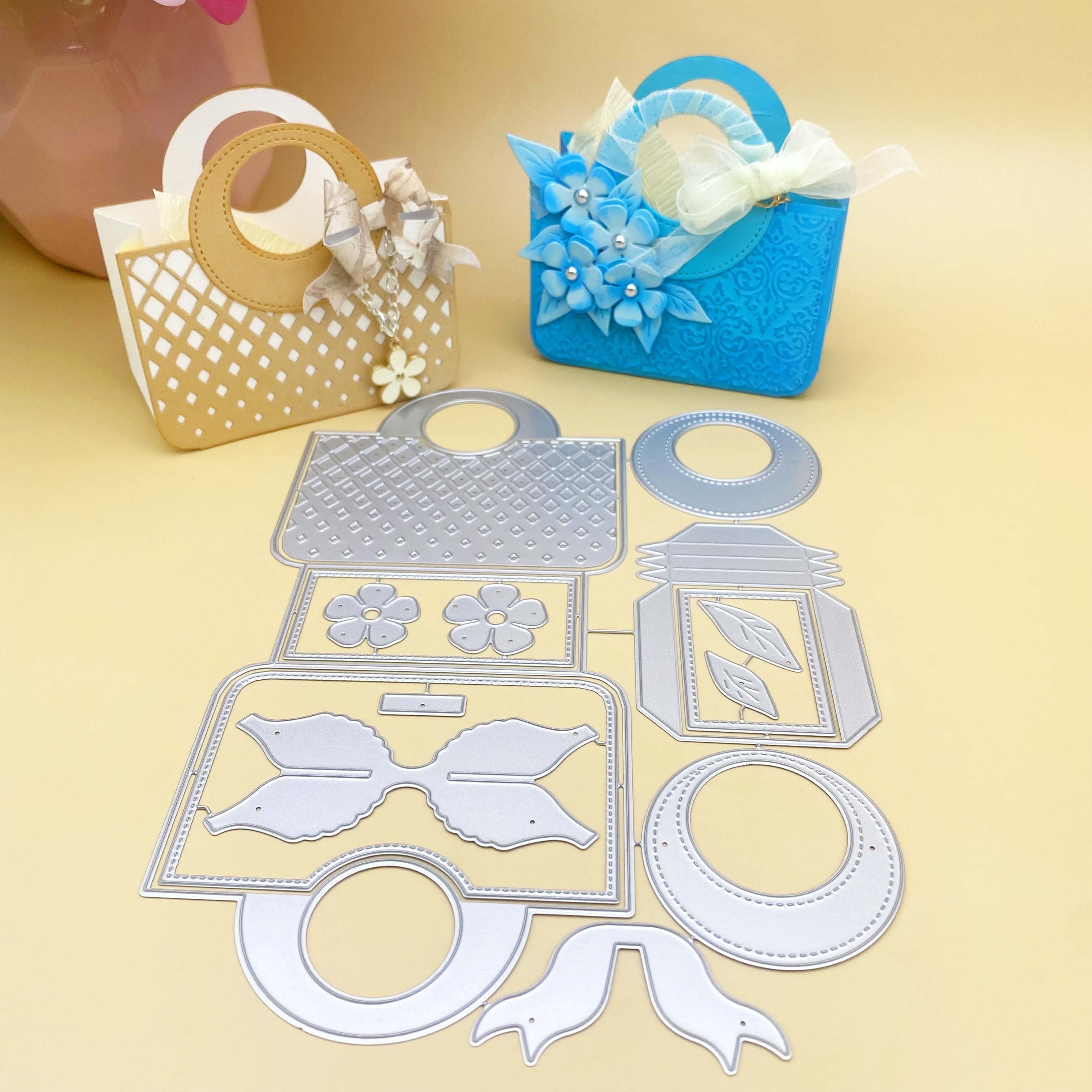 ALINACUTLE Metal Cutting Die Cuts for Tote Bag Gift Boxes