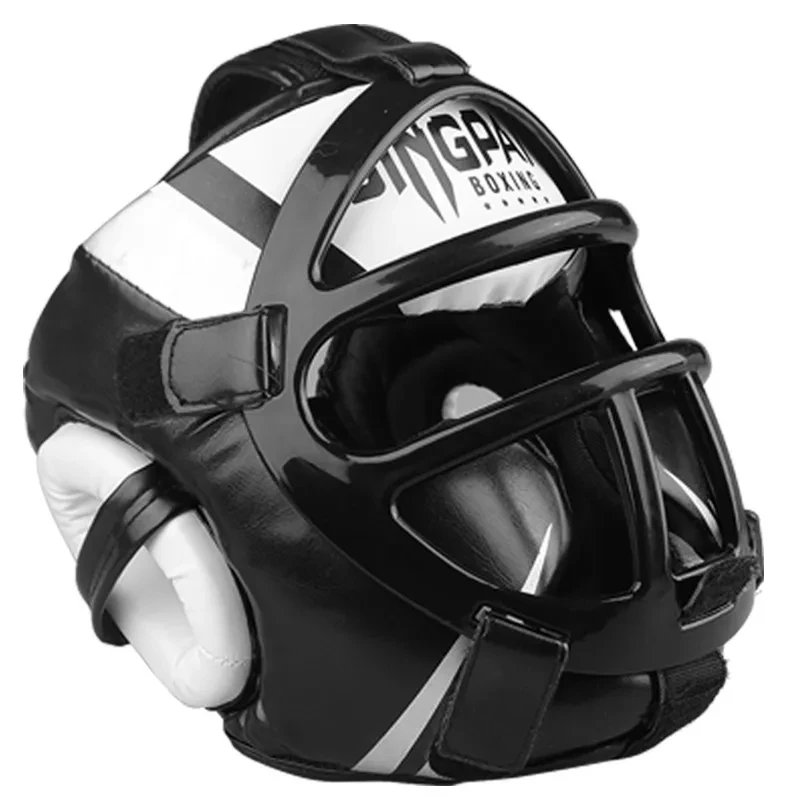 Children Sanda Muay Thai Thickening Training Headgear