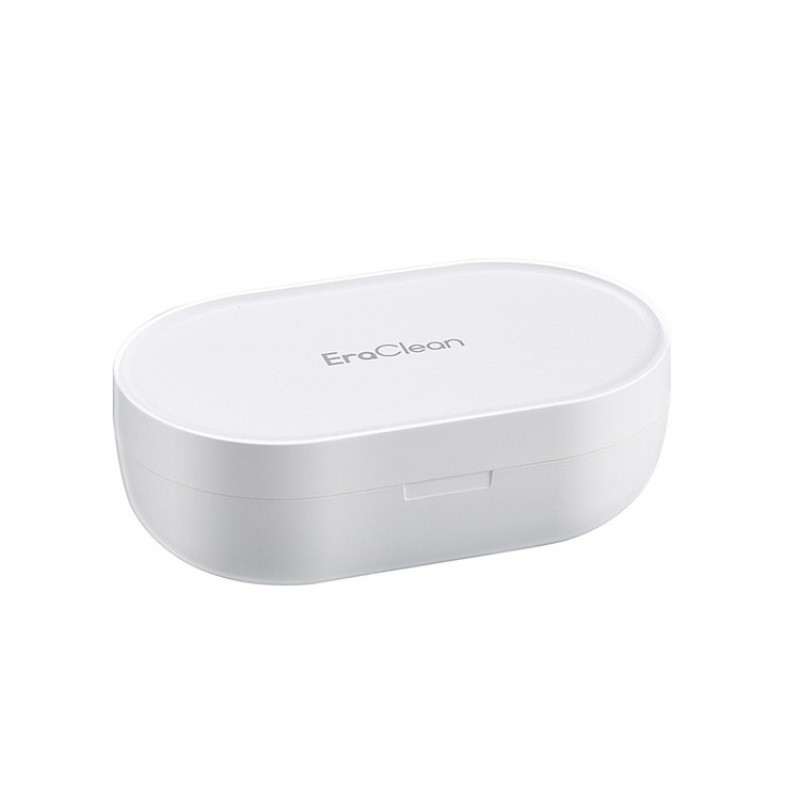 EraClean Convenient Ultrasonic Cosmetic Contact Lens Cleaning Box For Removing Tear Protein Contact Lens Cleaning Device