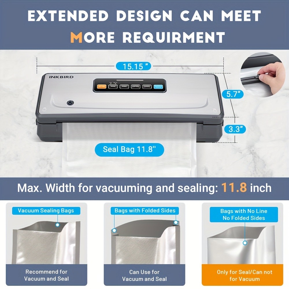 INKBIRD Portable Food Vacuum Sealer