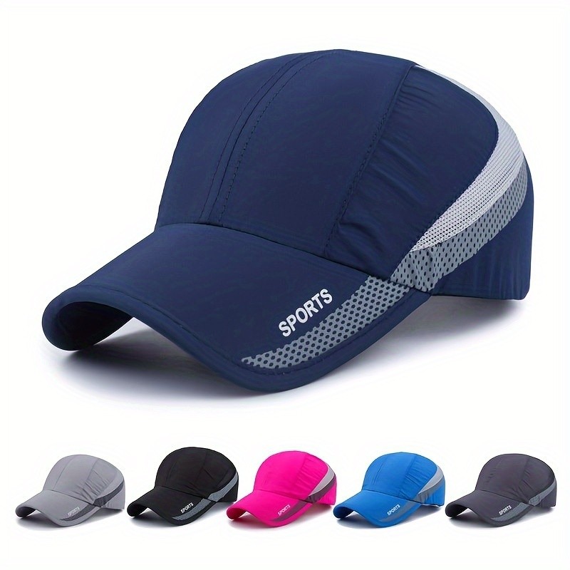 EDIKO Sport Color-block Quick-dry Cap for Men