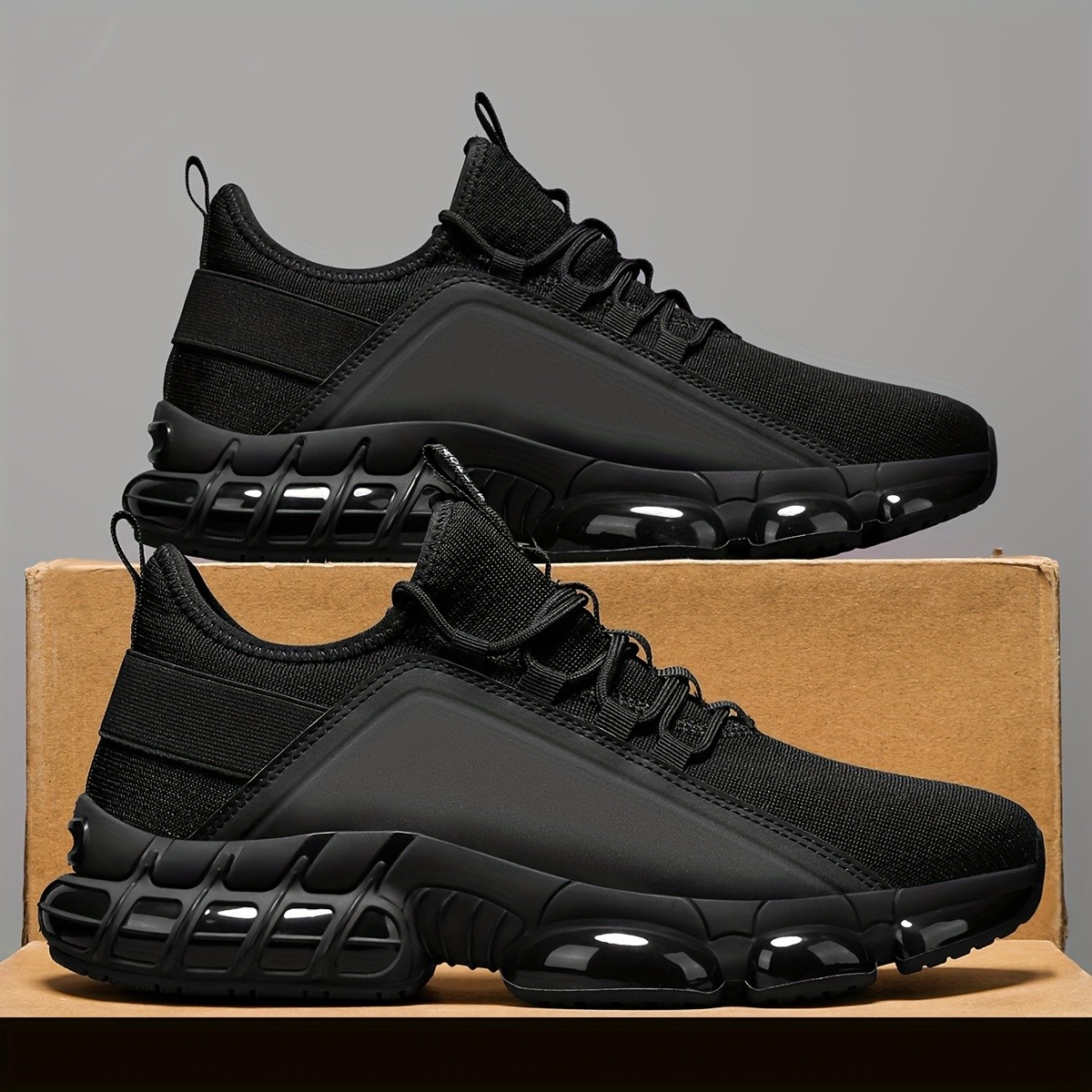 AOPLUS Men's Stylish Lightweight and Breathable Casual Sports Shoes