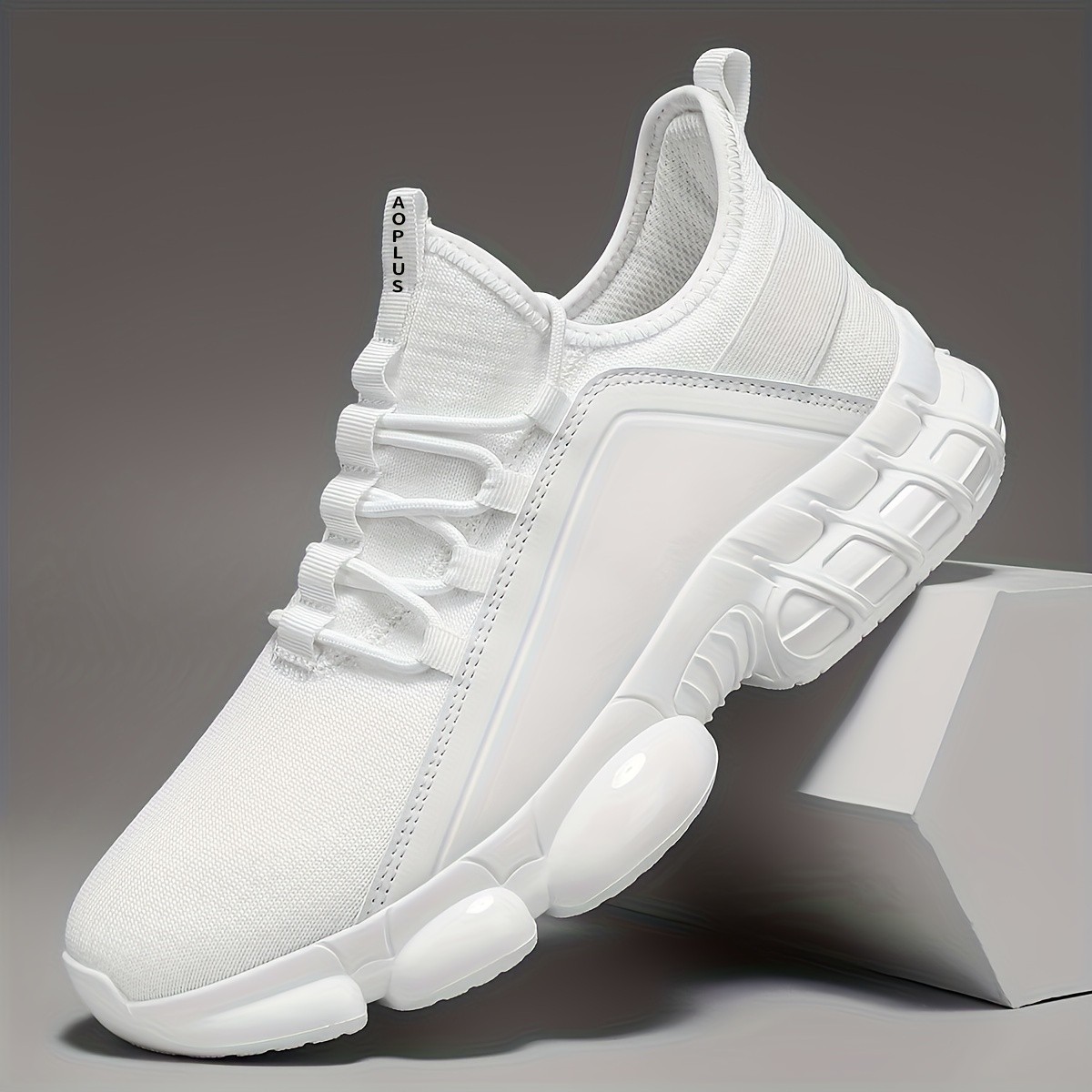 AOPLUS Men's Stylish Lightweight and Breathable Casual Sports Shoes