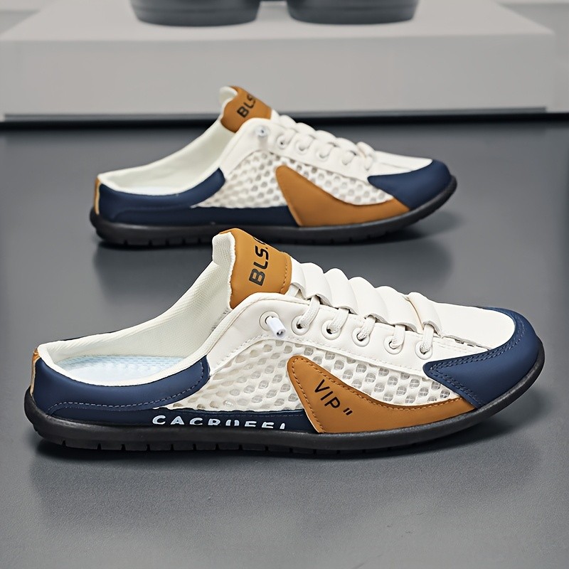Zhenyuezu Men's Slip-On Casual Sneakers