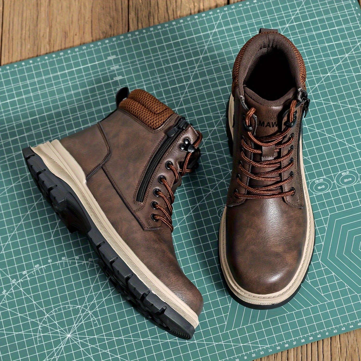 AMAWEI Heavy-Duty Industrial Work Boots