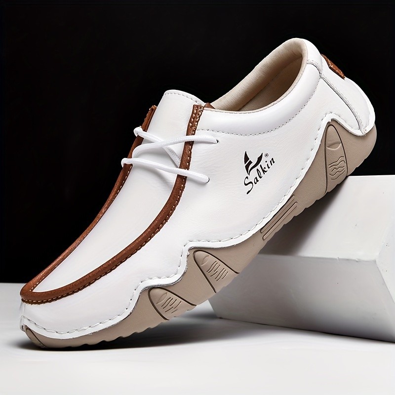 SALKIN Men's Casual Comfortable Low-Top Sneakers