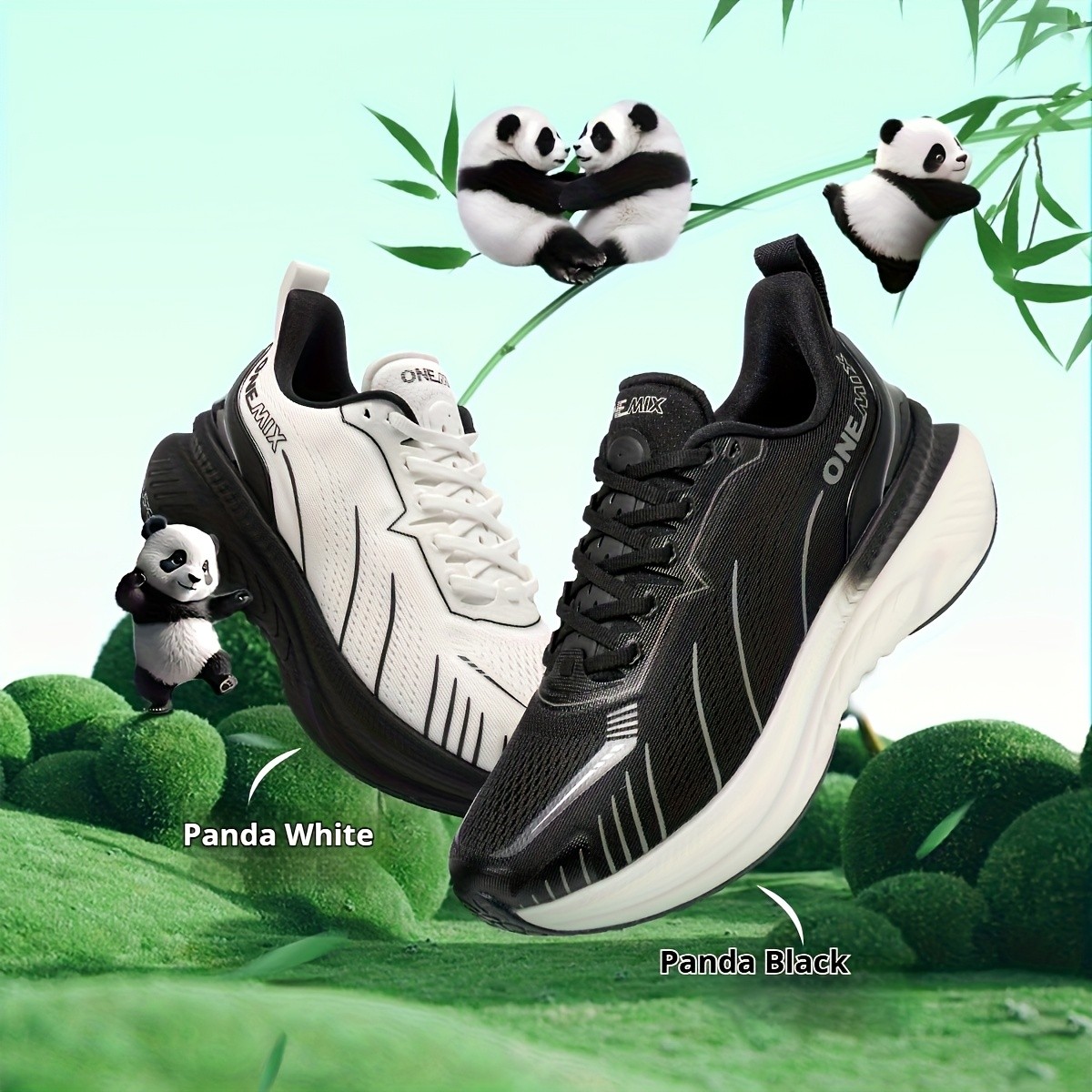 ONEMIX Men's Cushioning Running Shoes