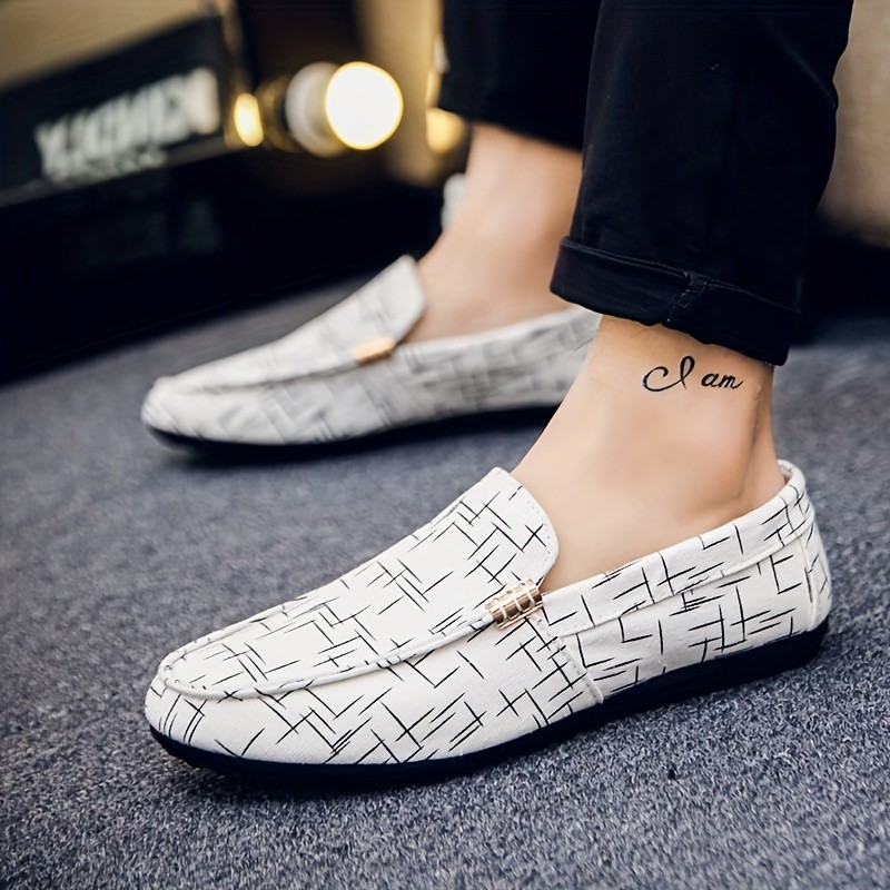 KJSOP Men's Bean Shoes