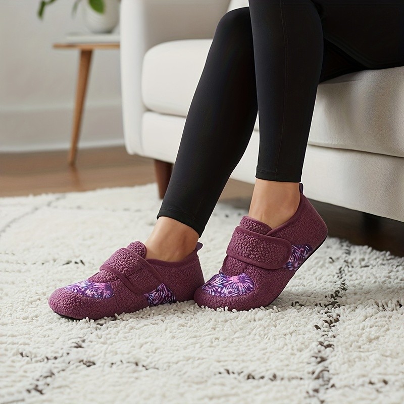 L-RUN Women's Lightweight Cozy House Slippers