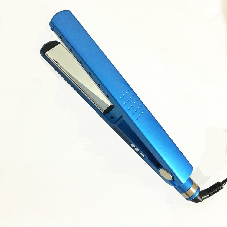 Sleek Ceramic Hair Straightener Blue Edition