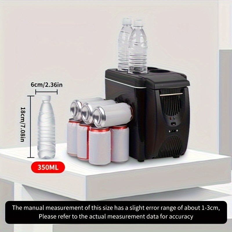 AMRIVER 6 Liter Portable Mini Car Refrigerator