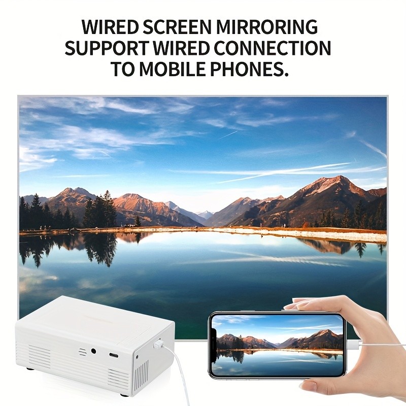 OKG Ultra HD 1080P Mini Projector