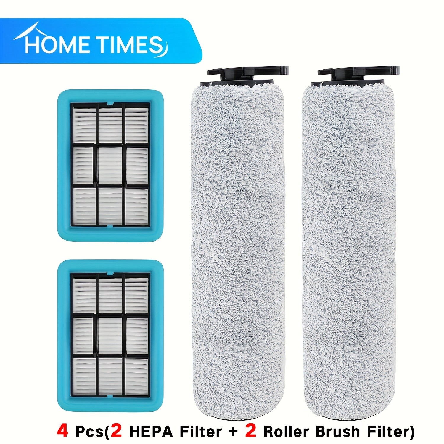 Home Times Roller Brush Filter for Bissell Crosswave HF2/3845N/3831 Floor Scrubber